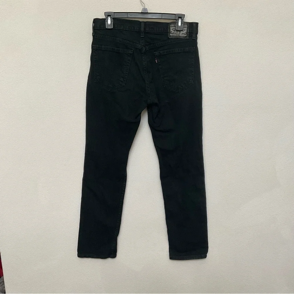 Levi Strauss Black Straight Leg Men's Jeans Size 31x30 Basic Comfort Jeans
